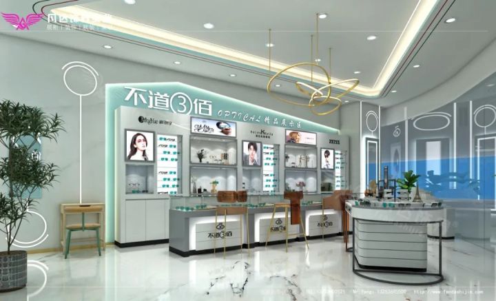 眼镜店怎么装修吸引人,眼镜店店面设计与装修