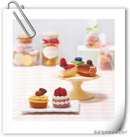 细毛线织简单的小东西用钩针,最近最流行用毛线钩织的物件