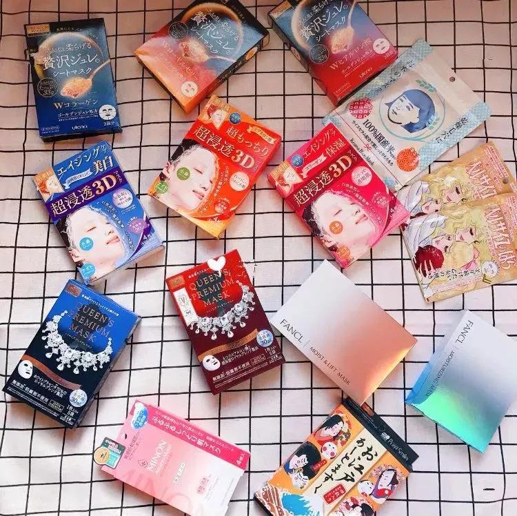 这二十款靠谱面膜值得推荐,科颜氏白泥面膜和日本复活草面膜