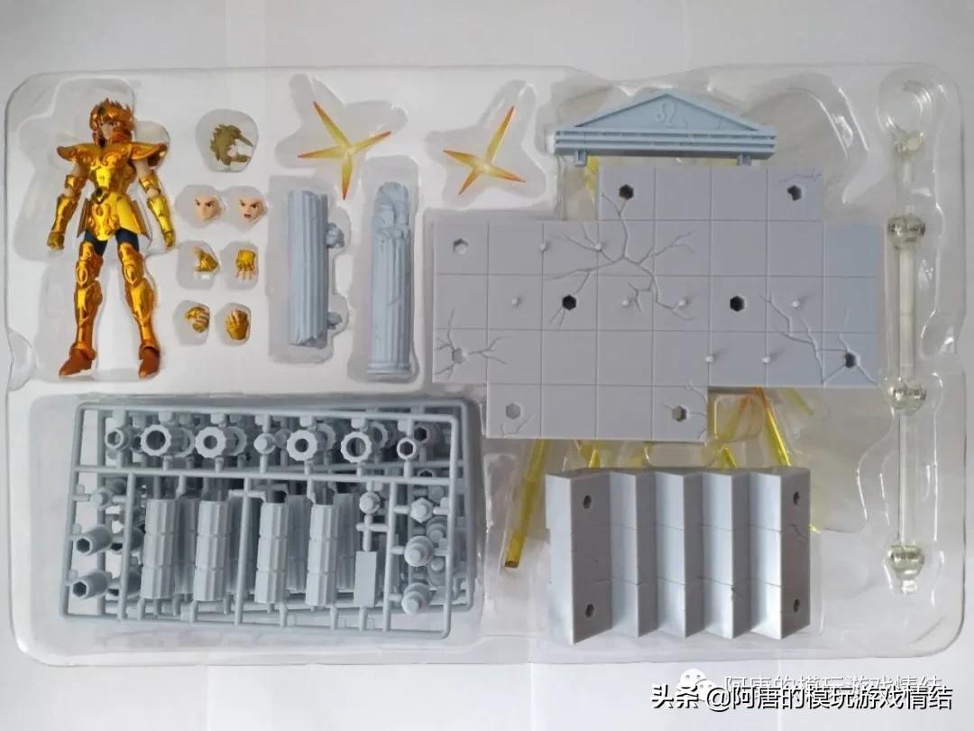 万代圣斗士DDP系列之“狮子宫的闪光”拆盒测评