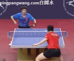 乒乓球反手拧拉的重心在哪条腿,乒乓球拧拉侧下旋球的教学视频