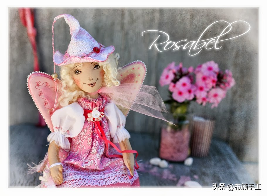 OlgaAbakumova的布艺娃娃,魔法花园里小花仙