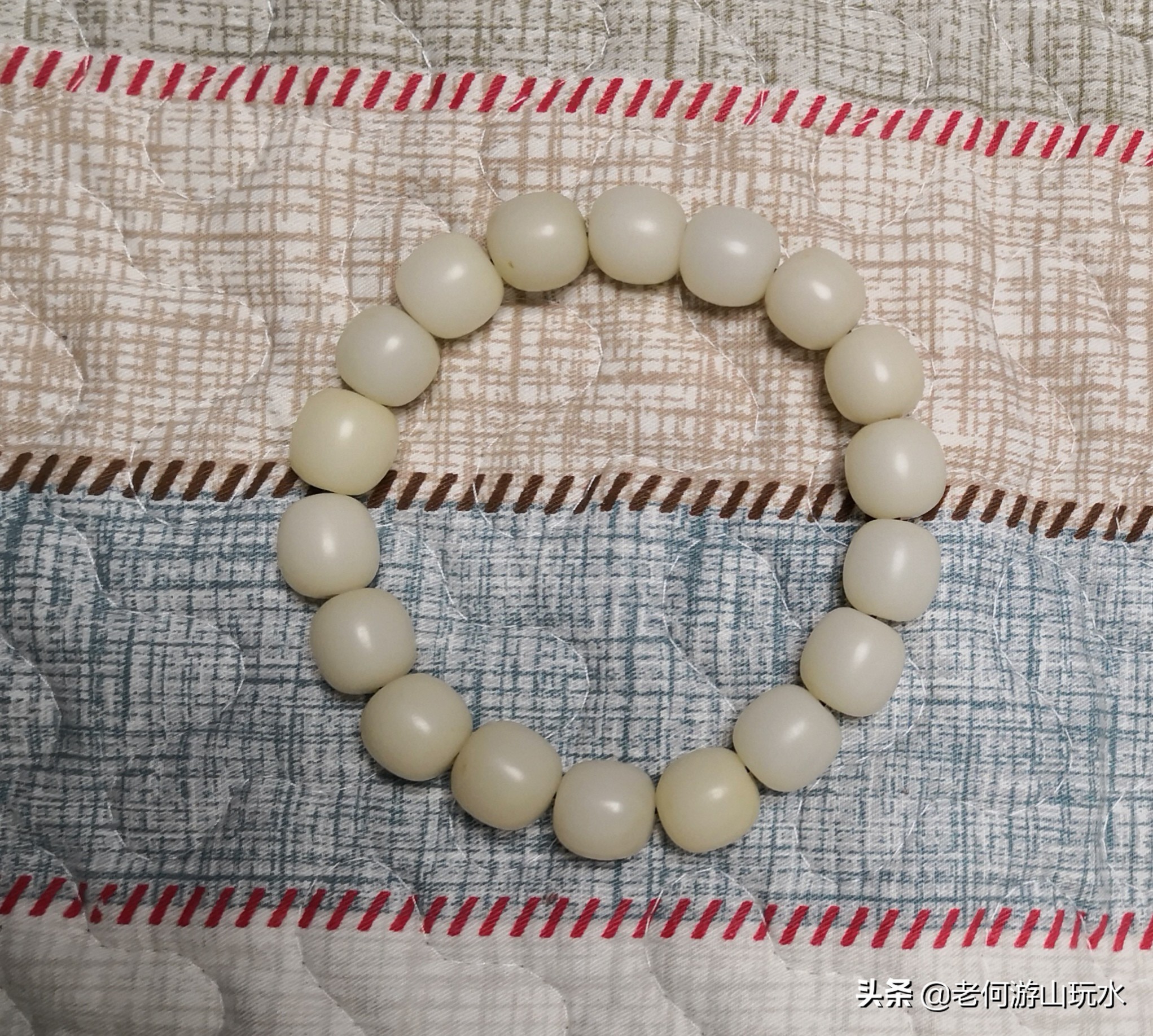 自己无工具串菩提手串,不用刷简单易上手的手串