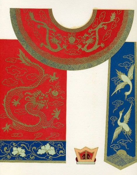 戏曲与刺绣,中国戏曲服装图案刺绣