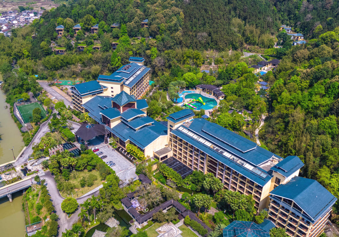 惠州惠东县安墩镇畔山温泉度假村,惠州尚天然温泉酒店带私人泡池