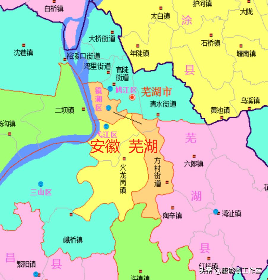 安徽芜湖面积和人口多少,安徽芜湖市各镇人口排名