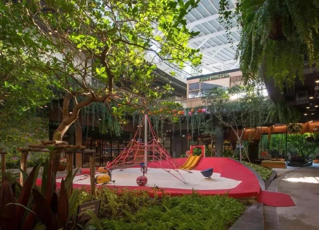 商业街景观还能怎么造？这家曼谷购物中心厉害了