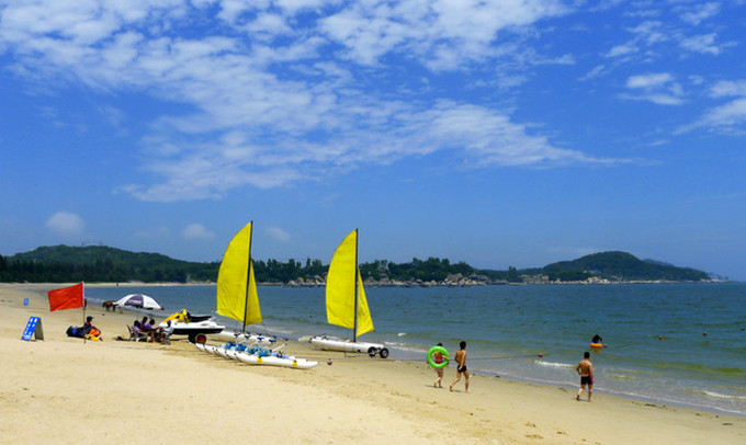 福建东山岛景点风动石,福建旅游景点推荐冬天东山岛