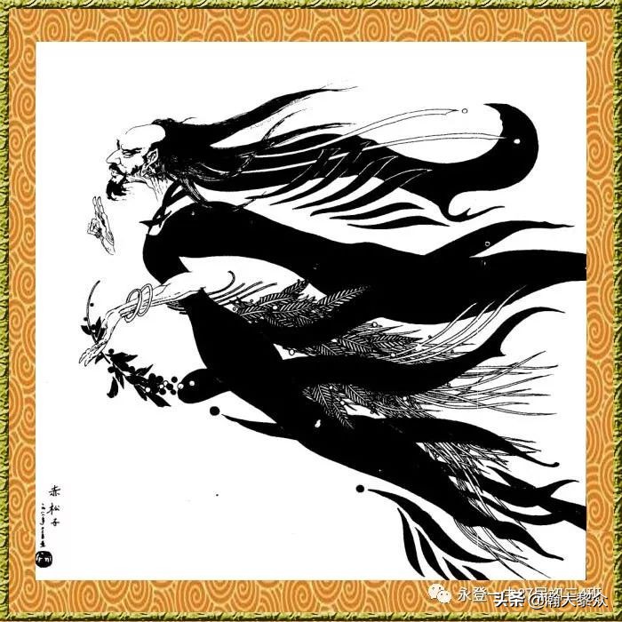 卢延光白描连环画全集,卢延光山水白描精品集