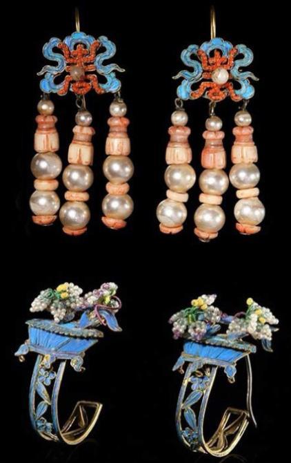 复古风从来没有消失过，古代耳饰鉴赏，精美经典的款式简直美翻天