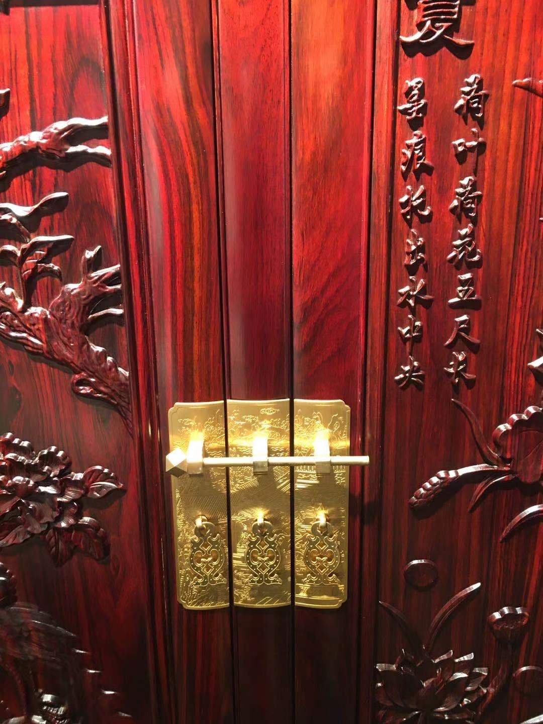 红木家具表面怎么辨认,红木家具铜件怎么选