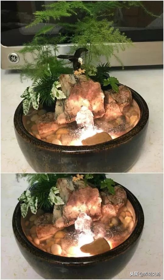 庭院水池最简单最省钱制作,庭院水池小摆设