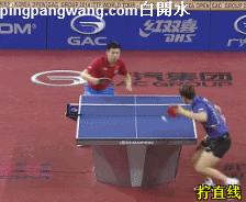 乒乓球反手拧拉的重心在哪条腿,乒乓球拧拉侧下旋球的教学视频