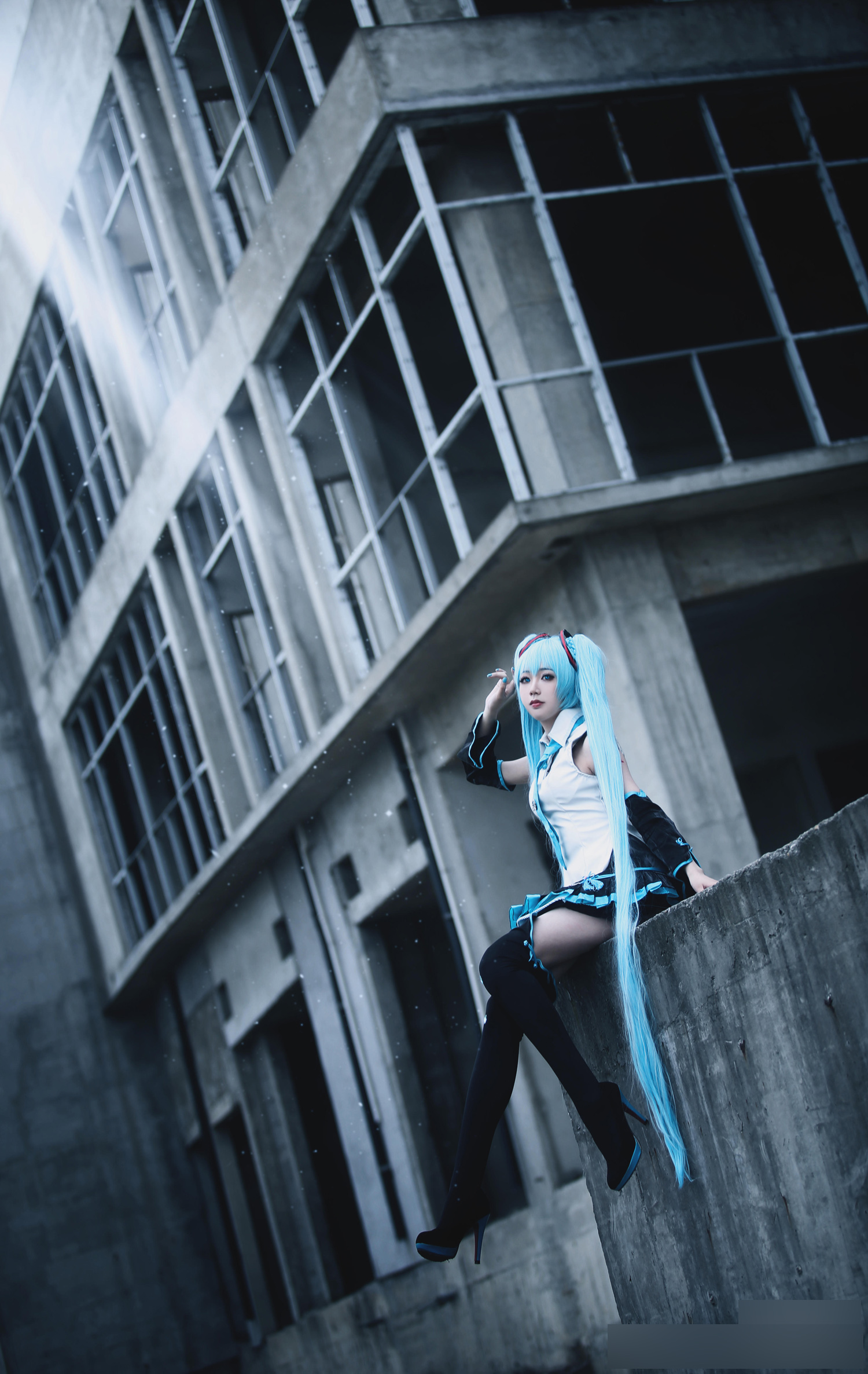 女coser初音未来,中国女孩cos初音未来在日本漫展