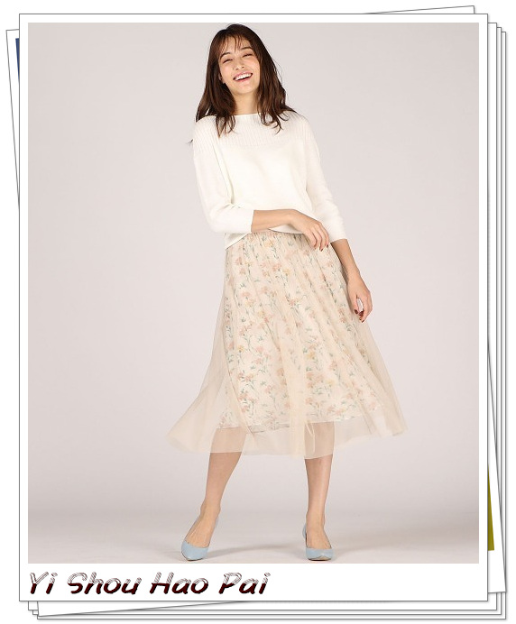 女生网纱裙穿搭技巧,夏天半身网纱裙的穿搭方法