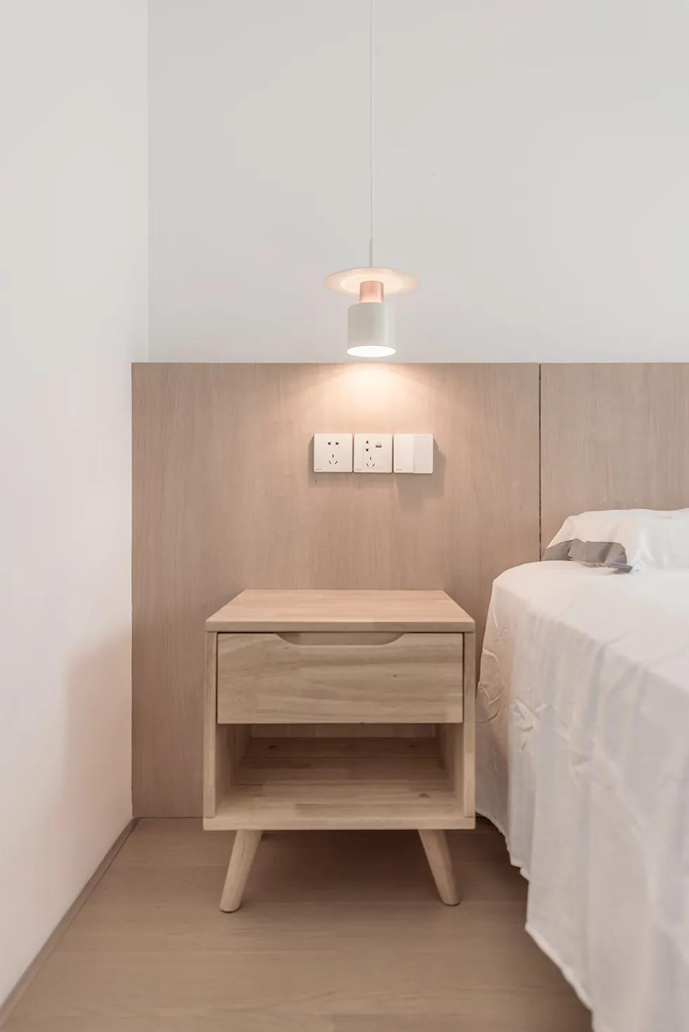 中式风格的精装房改轻奢,精装房微改极简原木风