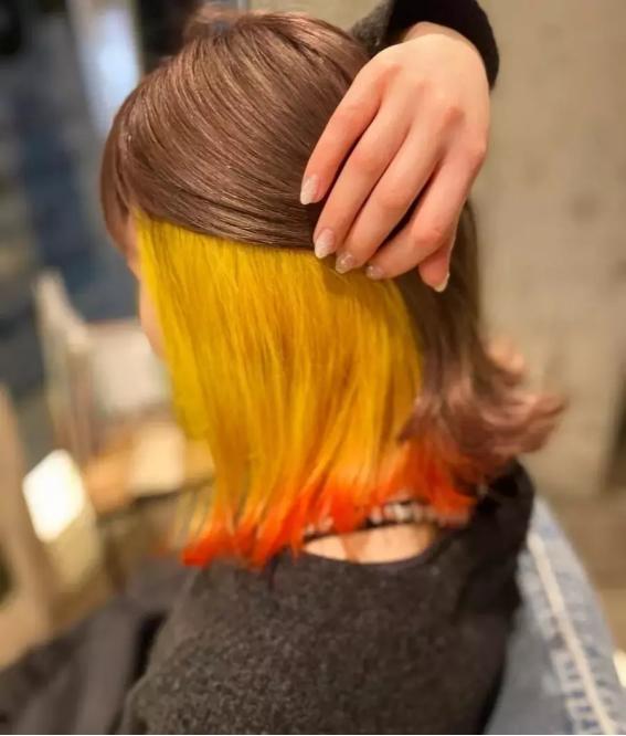 微潮色染发颜色推荐,恶魔紫色