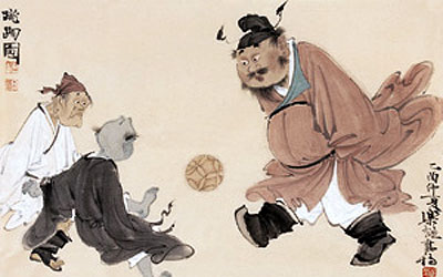 足球运动的起源与诞生,足球运动的起源文字