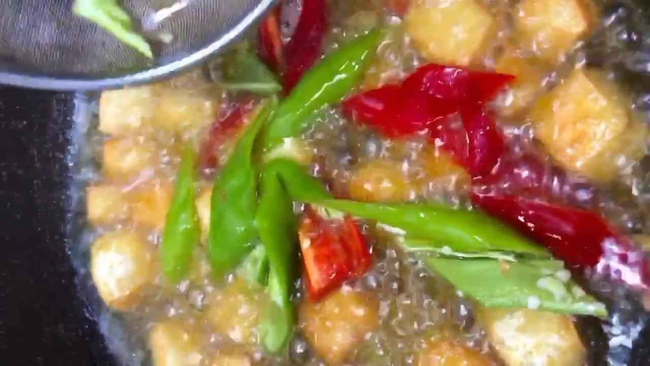 溜豆腐怎么做又嫩又好吃,溜豆腐的酱汁怎么弄