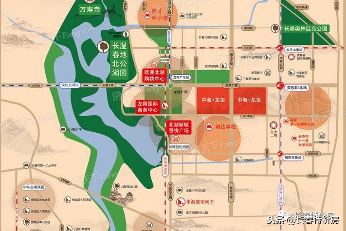 长春有哪些地产品牌,长春地产排名前十的品牌