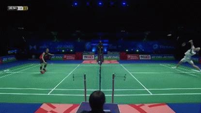 GIF羽毛球技术赏析:李梓嘉,“远网决胜”时代的灯塔