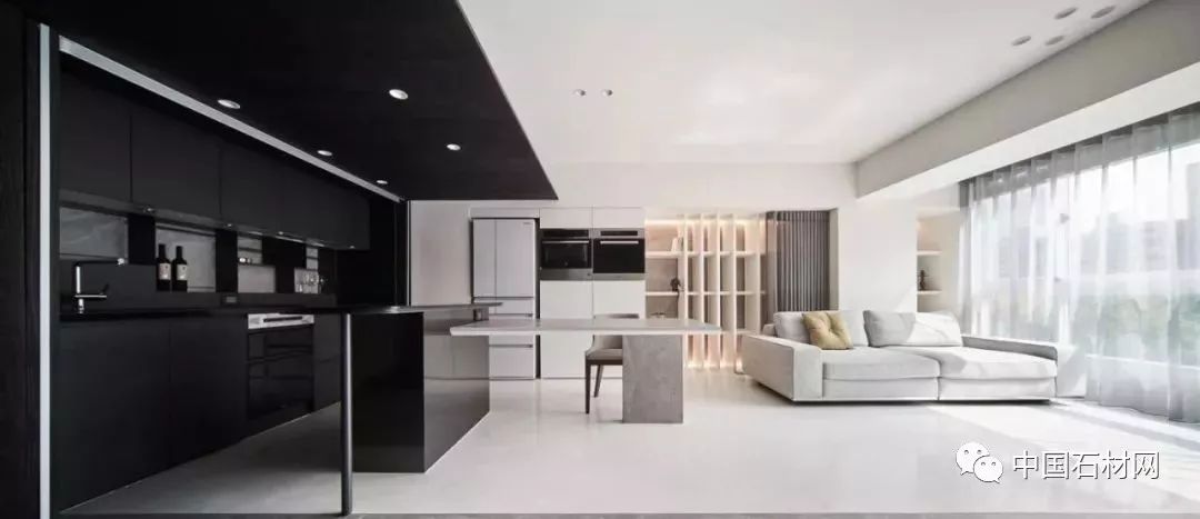 厨房多色台面,最流行的厨房大理石台面