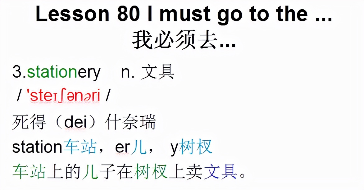 新概念英语第一册lesson8单词音频,新概念英语第一册音标对照本