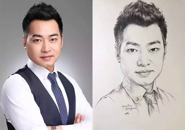 如何画出夸张的人物肖像画,当灵魂画手模仿大师作画