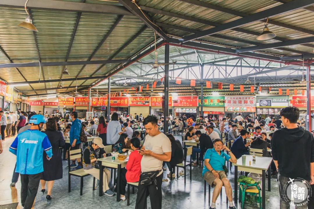 云纺，一个被美食“耽误”的批发市场