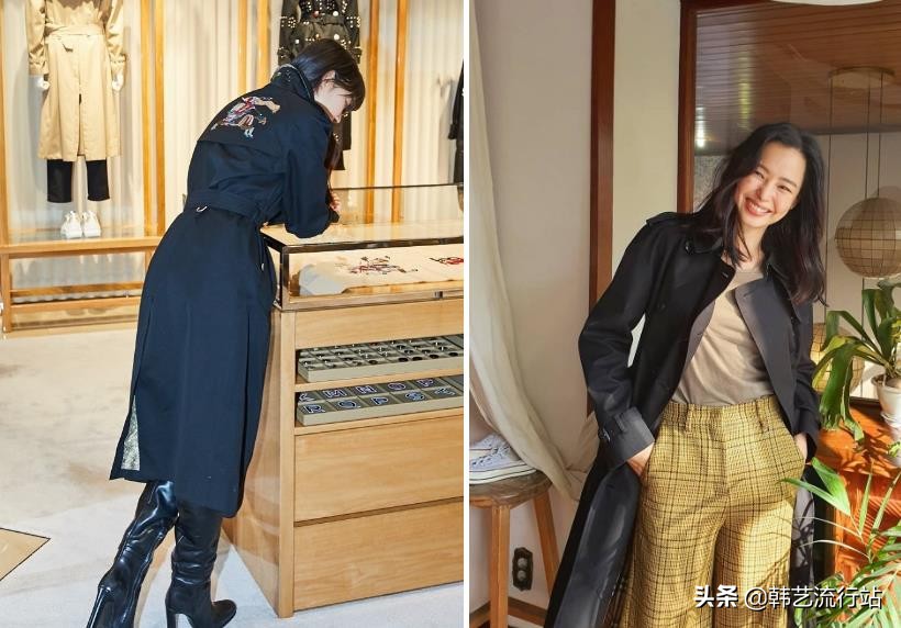 韩国风衣配什么衣服好看,韩系风衣如何穿搭好看