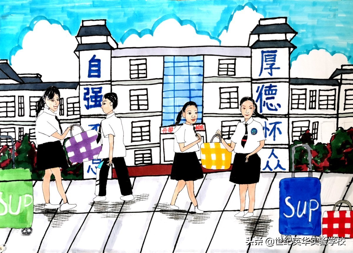 生活中温暖感人的瞬间绘画作品,记录暖人心感人瞬间绘画