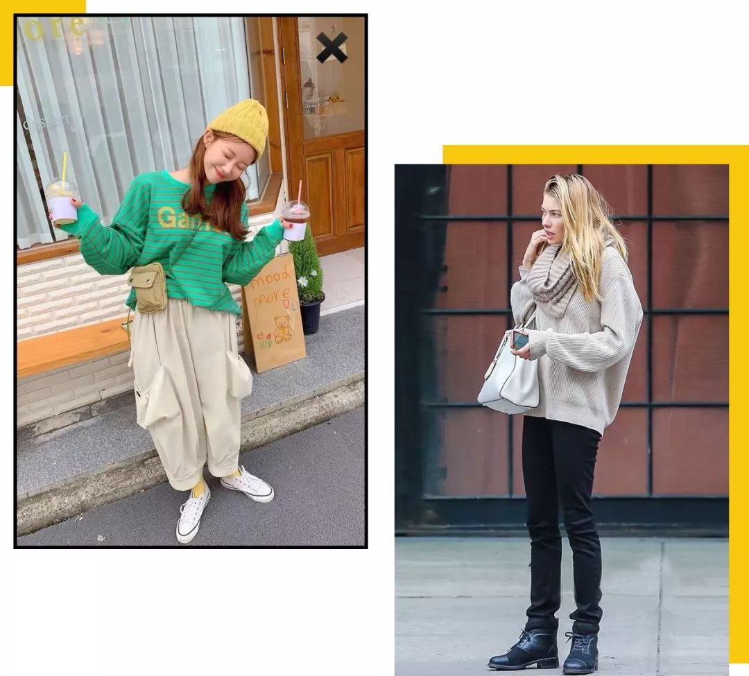 微胖女孩这么穿显高显瘦时髦到炸,女秋装微胖上衣显瘦显高