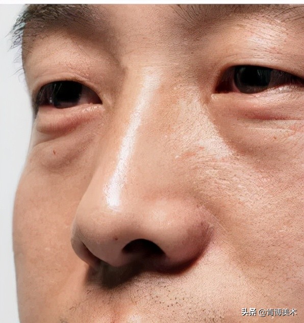 鼻子看起来很塌又不塌,鼻子看着没立体感