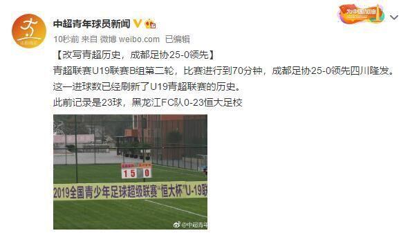 29:0！青超比赛踢出不可思议比分这次要表扬足协