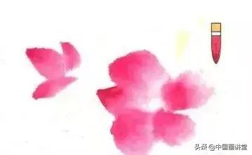 桃花国画画法,桃花的画法国画