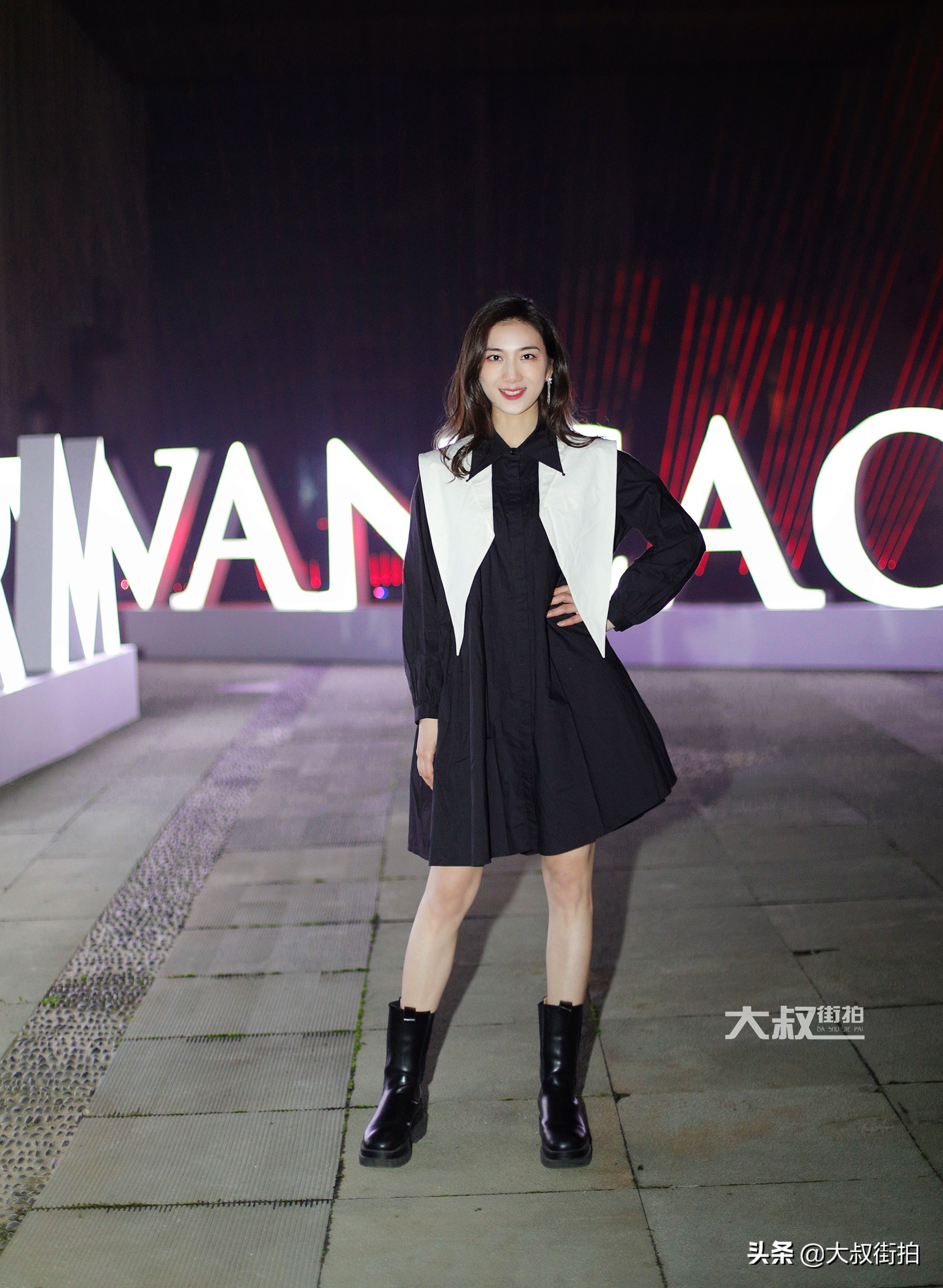 网红型男大叔街拍,大叔走秀视频网红