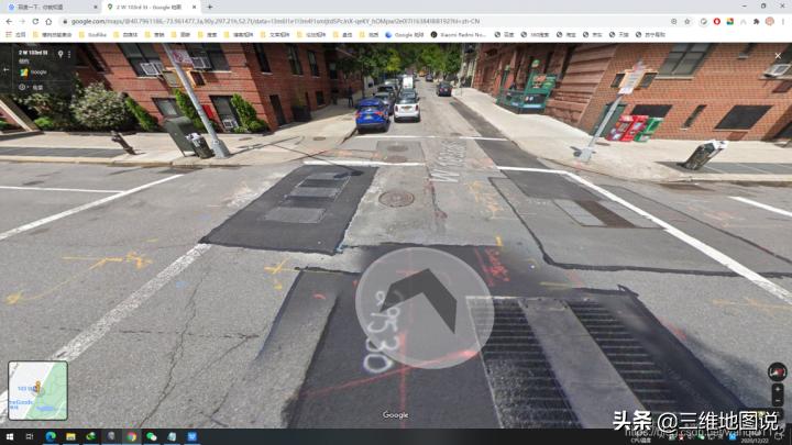 如何用谷歌地球看历史街景地图,谷歌地球的3d街景怎么做到的