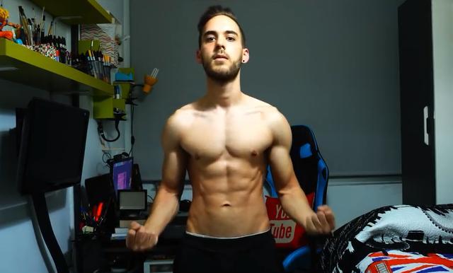 从零开始徒手健身三个月效果,零基础徒手健身3个月真实对比照