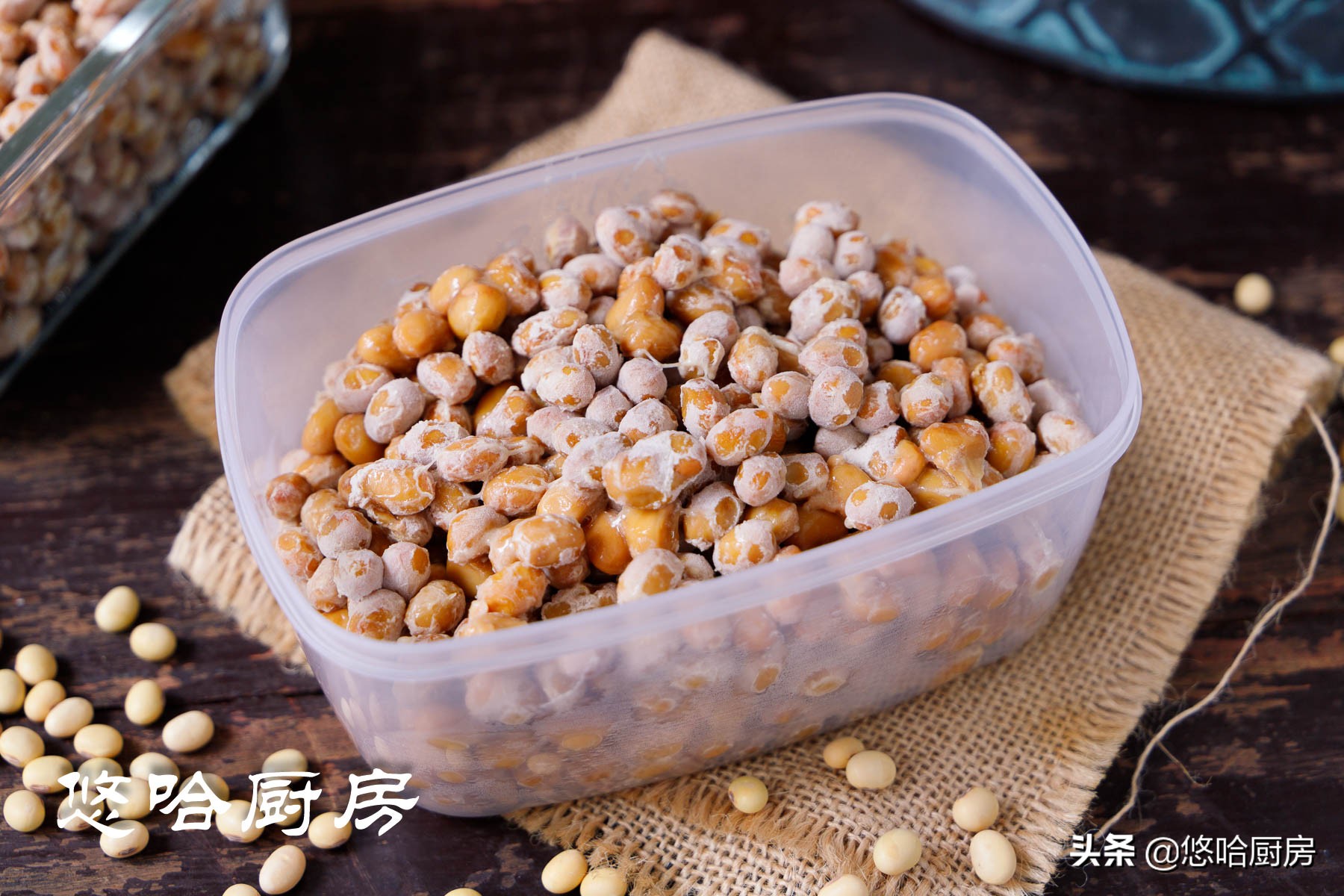 一颗神奇的纳豆，因味道独特上热搜，爱吃的赞不绝口，搅搅更美味