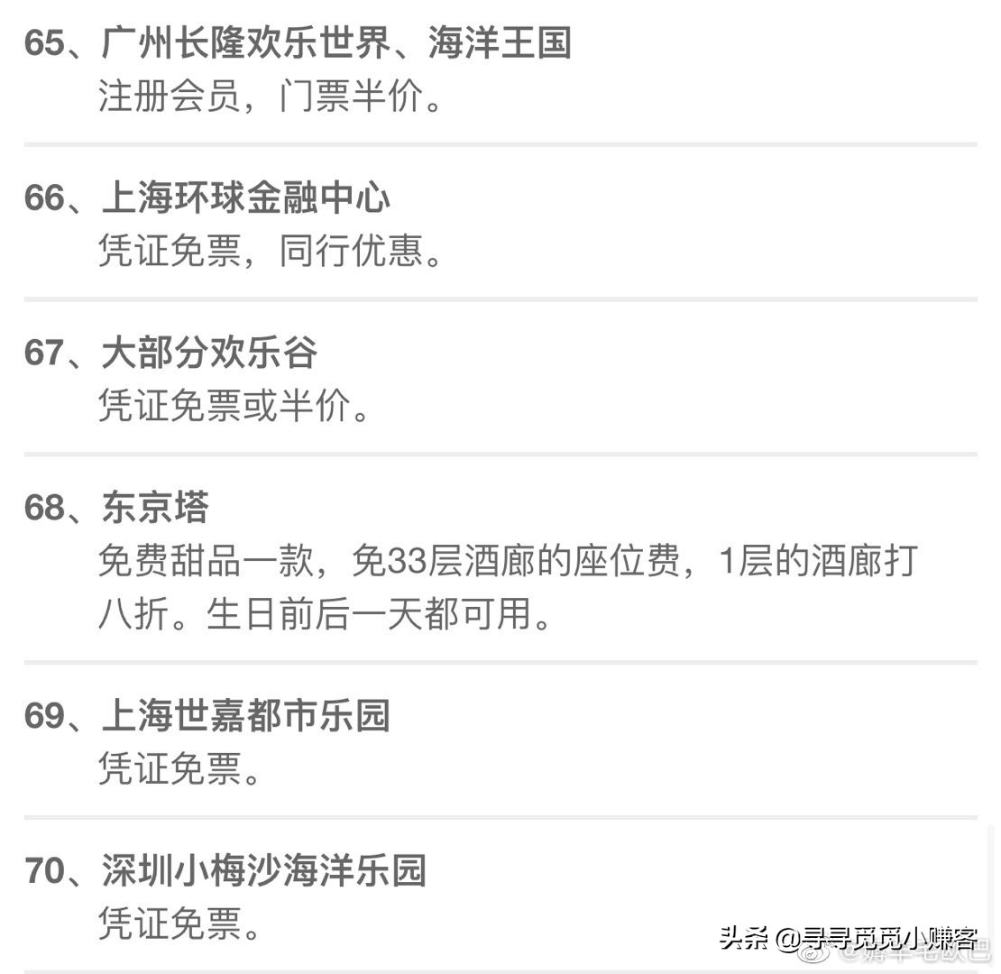 生日当天解锁你不知道的免费福利,生日当天可以领取的免费福利