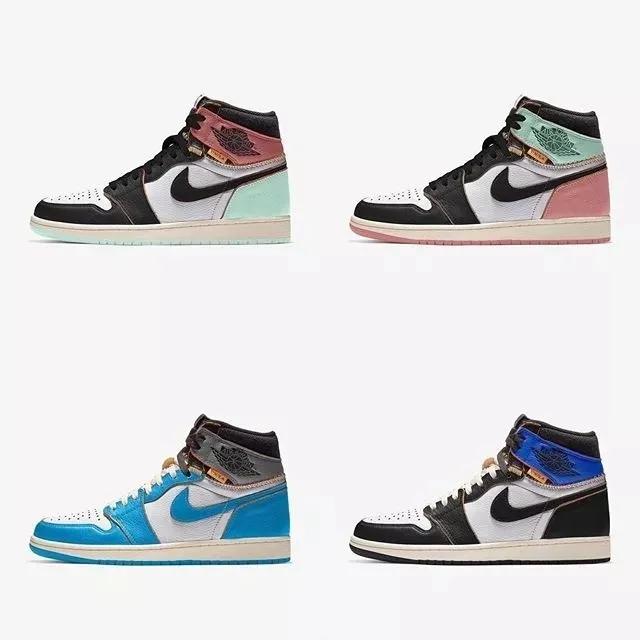 union联名aj4 国外发售 (union 联名aj4 黑蓝高街版)