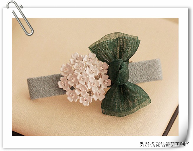 蝴蝶结发饰手工制作布艺,如何自制手工蝴蝶结发饰