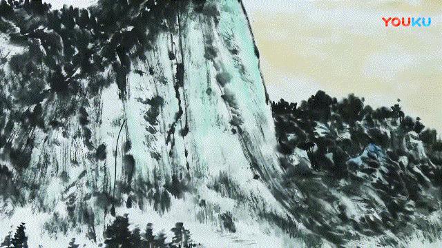 山水画教程视频讲解,工笔山水画上色步骤视频