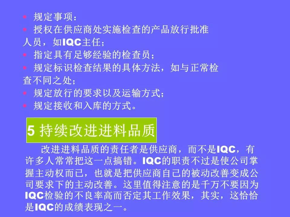 品管部主管必学培训ppt,品管部技能培训ppt