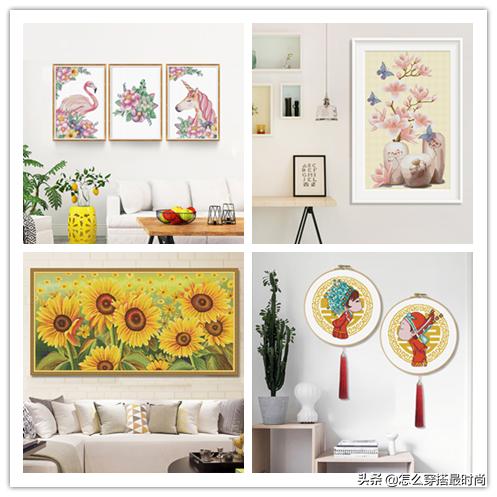 高级十字绣图案大全,十字绣怎样做不浪费线