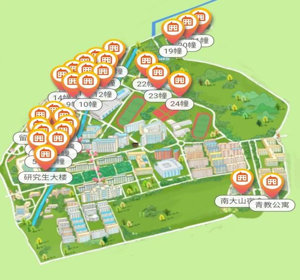 三室一厅，复合式景观房，临近地铁！南京这所双一流高校宿舍超豪华！