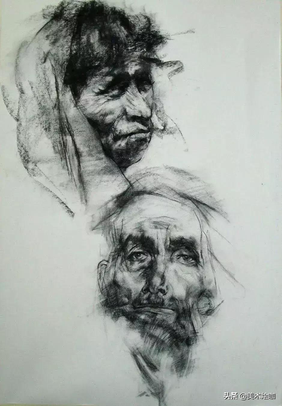 大师的素描线条,大师的素描几何体