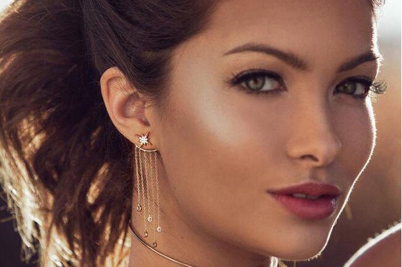 如何挑选耳环视频,脸部两侧肉多的怎么挑选耳环