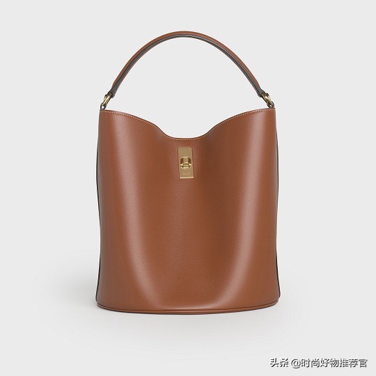 celine标志印花横款手袋,celine新款牛皮革手袋