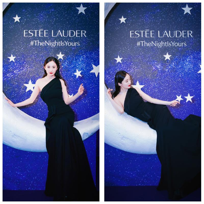 带货女王杨幂机场穿搭,雅诗兰黛333杨幂同款口红